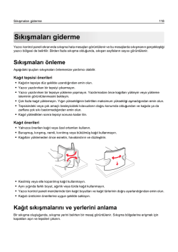 Sıkı maları giderme