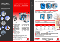 Allen XL Serisi Termal Kodlama