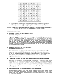 S J &Uuml; T A L E B E Ğ &Uuml; İ L N &Ouml; Ğ R E T M E N &Ccedil; - ders