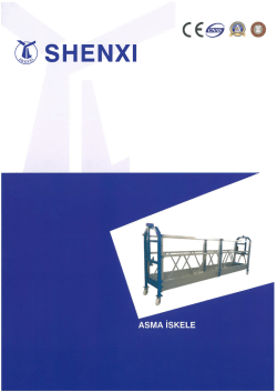 Page 1 Page 2 &reg; SHENXI Asma MekanizmaSI l l Tezgah Aglrllgl i