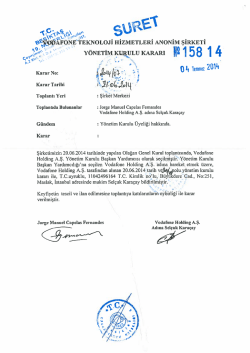 21.06.2014 tarihli karar