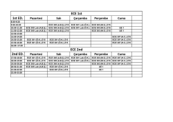 2014-2015 G&uuml;z D&ouml;nemi 3. Sınıf Ders Programı i&ccedil;in Tıklayınız