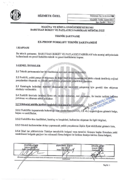 BARuTsAN RoKısT ve PATLAYICI FABRİKASI M&Uuml;D&Uuml;RL&Uuml;Ğ&Uuml;