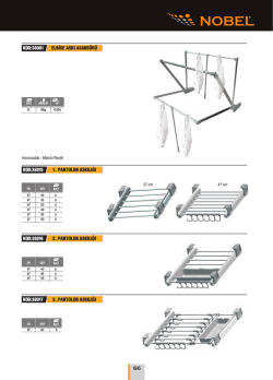 Daha fazlası için Gardrop Sistemleri PDF