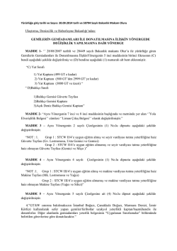 gemilerin gemiadamları ile donatılmasına ilişkin