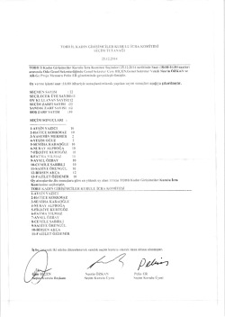 SEcMEヽ SAYISI :22 2-HA′riC=KoRKMAZ :゛ 2 5
