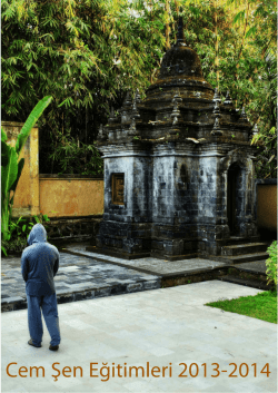 2013 eğitimleri - Cem Şen Eğitimleri