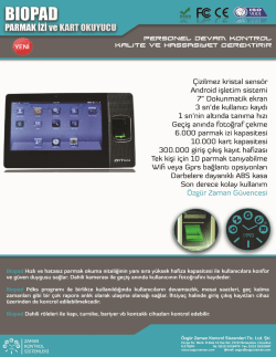 &Ccedil;izilmez kristal sens&ouml;r Android işletim sistemi 7" Dokunmatik ekran