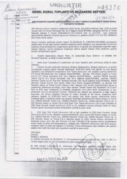 Tüm Evraklar - ASF Otomotiv