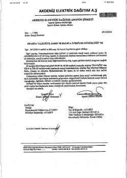 AKDENİZ ELEKTRİK DAĞITIM A.ş