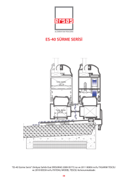 ES-40 S&Uuml;RME SERİSİ