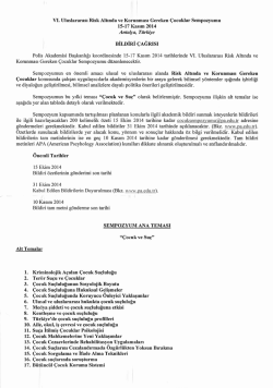 bildiri &ccedil;ağrısı