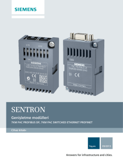 7km pac profıbus dp, 7km pac swıtched ethernet profınet
