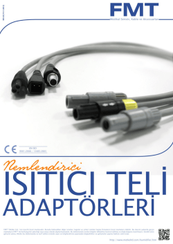 Medikal Sens&ouml;r, Kablo ve Aksesuarları_ EN ISO