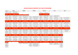 2014 Animasyon Show Programı