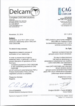 burayı - Çağ Cad/Cam