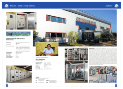 Makine | Metal | Enerji Sekt&ouml;r - Antalya Organize Sanayi B&ouml;lgesi