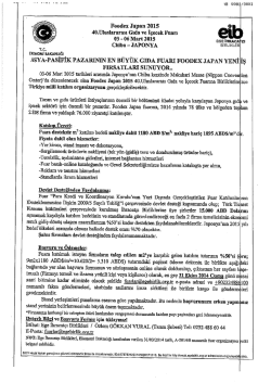 Duyuru (1 sayfa) - Karadeniz İhracat&ccedil;ı Birlikleri