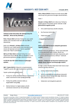 moodys bızı uzer mı