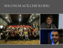 Bolu Solunum Acilleri