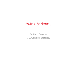 Ewing Sarkomu