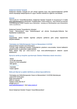 De oefentherapeut - Oefentherapie Oldenzaal