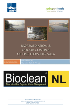 BİOCLEAN nala BROSUR