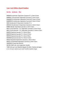 Mikro Luer Lock Kanul.xlsx