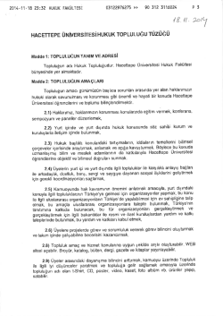 l&acirc;. ll. :to/17 - Hacettepe &Uuml;niversitesi