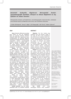 Sosyodemografik &Ouml;zellikler, Bireysel ve Ailesel