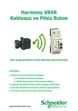 Kablosuz Buton Devreye Alma Klavuzu