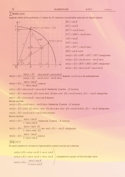 tkinlik sin BC &beta; = cos OC &beta; = cos .cos OC &beta; &alpha; &prime; = cos .sin CC DB &beta; &alpha;
