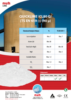 Nuh Lime Product Flyers