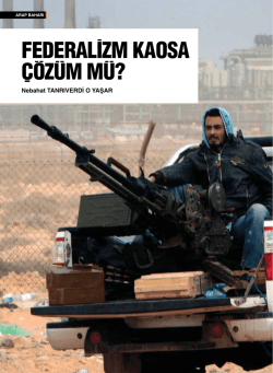 Federalizm kaOSa &Ccedil;&Ouml;z&uuml;m m&uuml;?