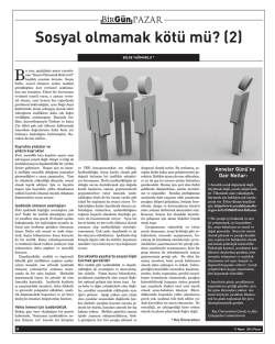 Sosyal olmamak k&ouml;t&uuml; m&uuml;? (2) - &Ccedil;ocuk ve Aile &Ccedil;alışmaları Laboratuvarı