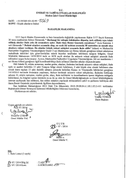 ihalesi yapılacak k&uuml;&ccedil;&uuml;k alan ve tampon sahalara ilişkin duyuru