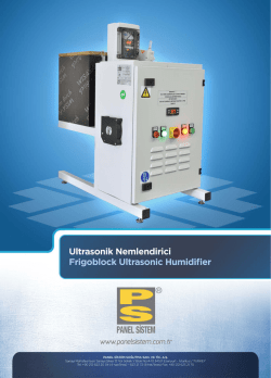 FM ultrasonic nemlendirme cihazi son