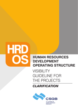 Clarification for HRD OS Visibility Guideline