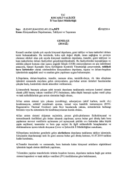 sayı :3.054VLK4410305491.os/495? ı3./0 g2014