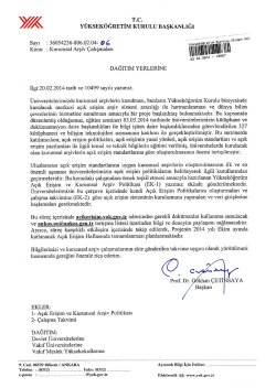 lılııııı - Y&uuml;ksek&ouml;ğretim Kurulu