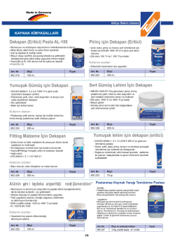 Dekapan (Eritici) Pasta AL-100