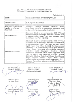 1 - Antalya Belediyesi