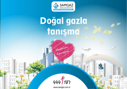 Doğal gazla tanışma