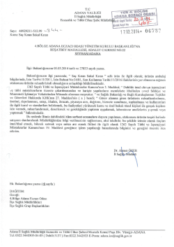 gelen yazı i&ccedil;in tıklayınız