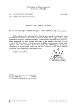 İl&ccedil;e Emniyet M&uuml;d&uuml;rl&uuml;ğ&uuml; - Yenimahalle Kaymakamlığı