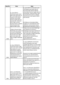 13 mayıs 2014 - İzmir Barosu