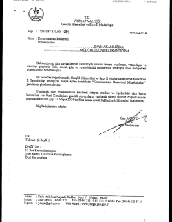 Gen&ccedil;lik Hizmetleri Ve Spor İl M&uuml;d&uuml;rl&uuml;ğ&uuml; Kurumlararası Basketbol