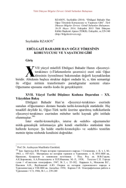 Oku - Bilgeler Zirvesi