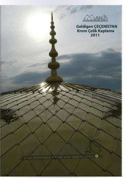 KATOLOG KROM &Ccedil;ELİK KAPLAMA