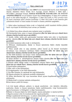 imza sirk&uuml;leri 26.03.2014